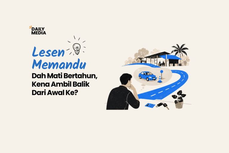 Lesen Memandu Dah Mati Bertahun — Kena Ambil Balik Dari Awal Ke?