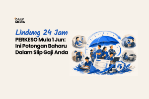 Lindung 24 Jam PERKESO Mula 1 Jun: Ini Potongan Baharu Dalam Slip Gaji Anda