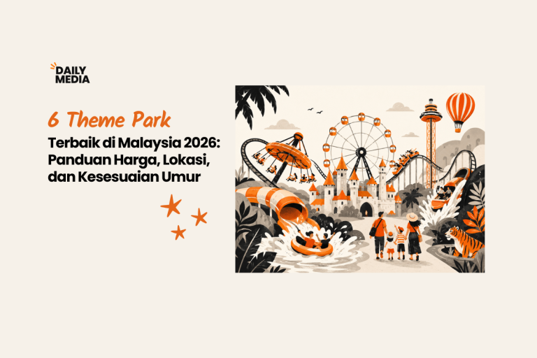 6 Theme Park Terbaik di Malaysia 2026: Panduan Harga, Lokasi, dan Kesesuaian Umur