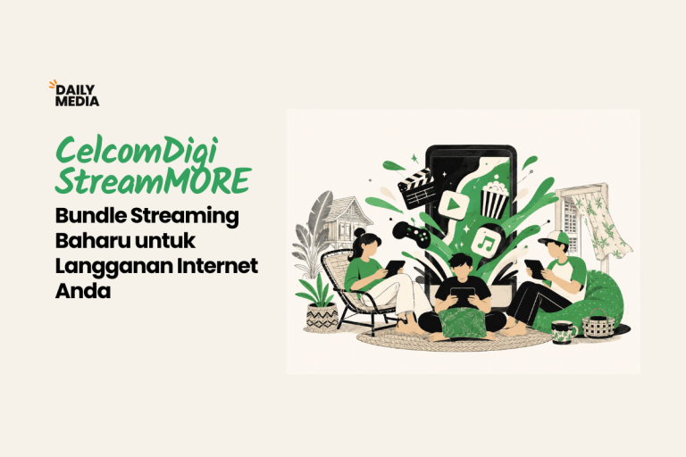 CelcomDigi StreamMORE: Bundle Streaming Baharu untuk Langganan Internet Anda